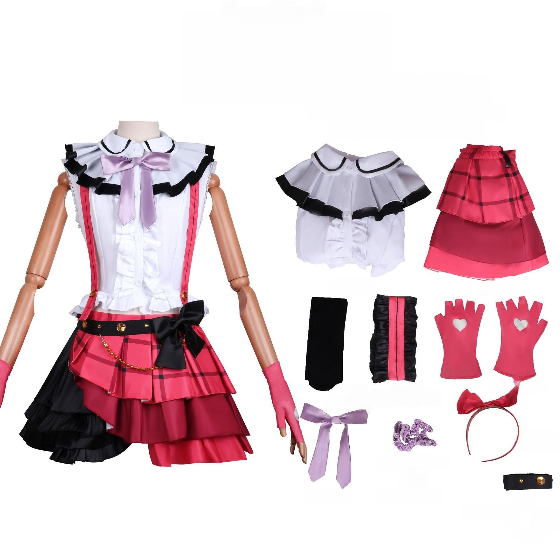 Love Live Concert Costume Eli Ayase Umi Sonoda Cosplay Outfit for Women - Halloweez