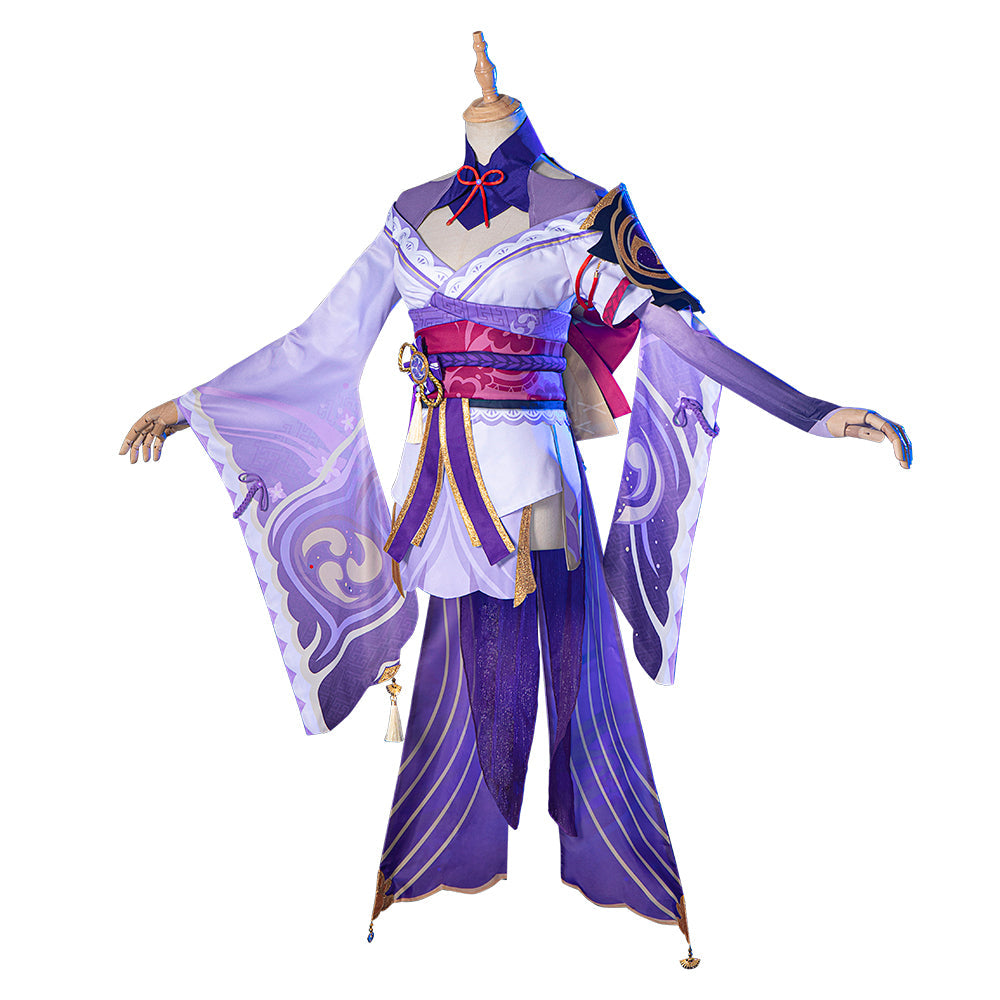 Embrace the Power of Raiden Shogun with this Premium Honkai: Star Rail Cosplay Costume