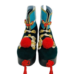 Little Zombie Lolita Cosplay Shoes for Anime Conventions and Performances - Halloweez