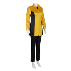 Star Trek Strange New Worlds First Officer Uniform Cosplay Costume for Halloween Role Play - Halloweez