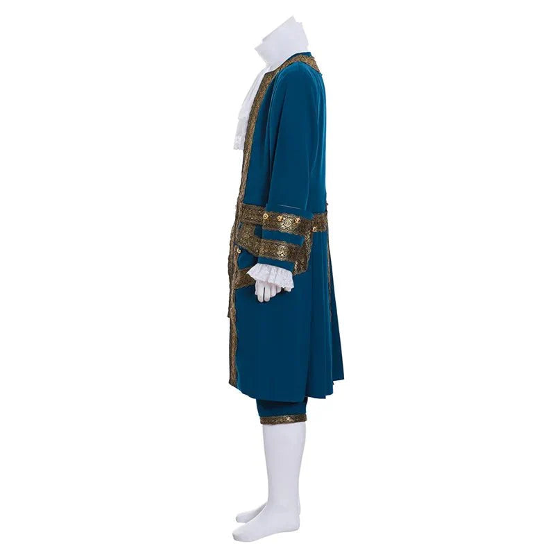 18th Century British Gentleman Cosplay Suit - Victorian Renaissance Tudor Outfit for Men - Coscosmos