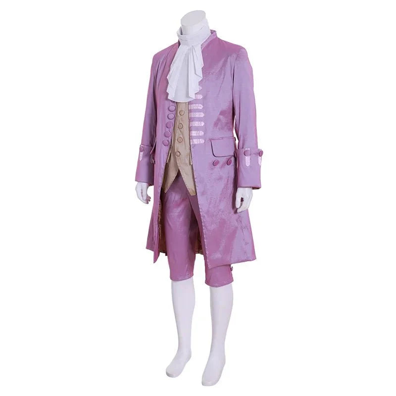 18th Century Colonial Men's Tailcoat Costume - Victorian Rococo Regency Suit | Coscosmos Medieval Series - Coscosmos