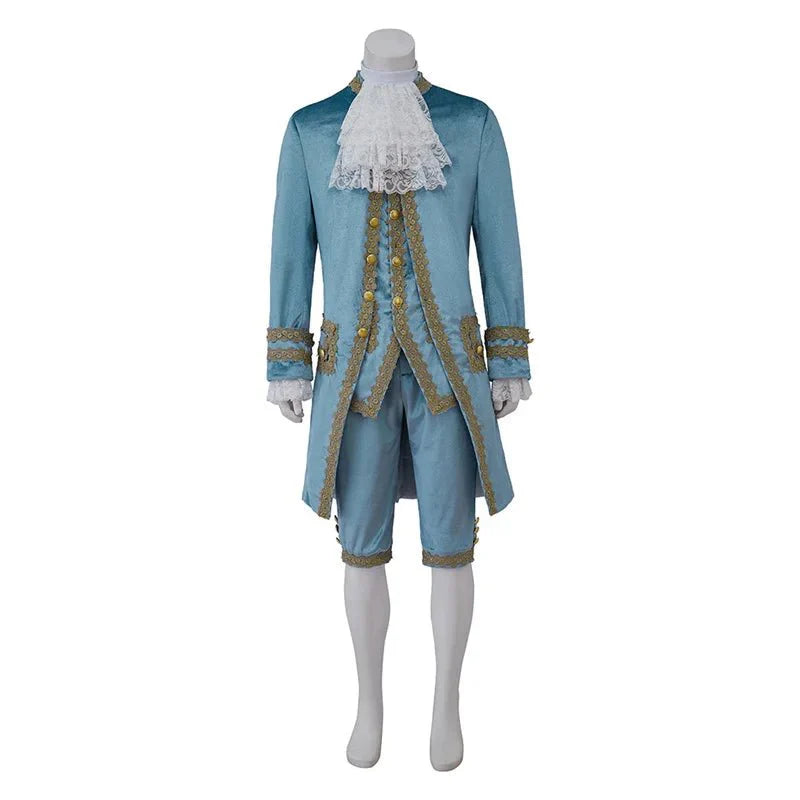 18th Century Gentleman Cosplay Suit - Victorian Renaissance Tudor Outfit | Men’s Royal Costume - Coscosmos