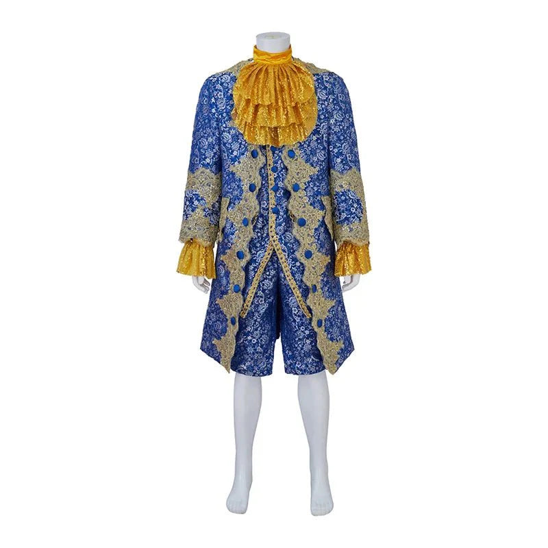 18th Century Men’s Baroque Rococo Aristocratic Costume – Louis Era Court Stage Outfit - Coscosmos