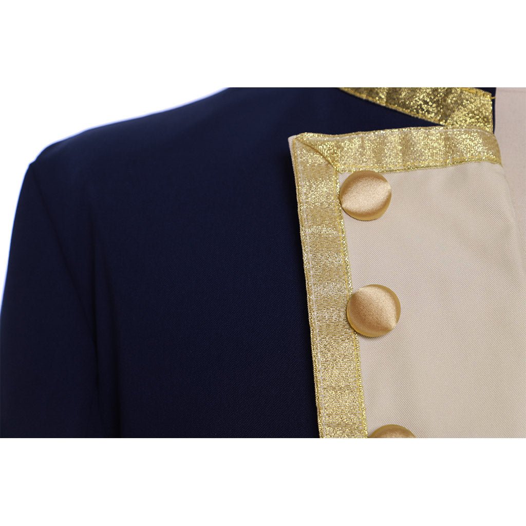 18th Century Men’s Royal Uniform - Colonial Tuxedo Coat Inspired by George Washington - Coscosmos