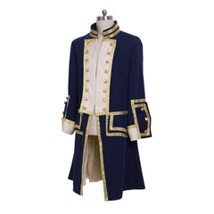 18th Century Men’s Royal Uniform - Colonial Tuxedo Coat Inspired by George Washington - Coscosmos