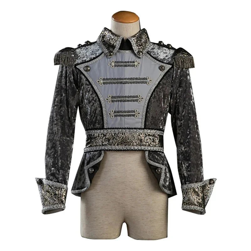 18th Century Regency Military Officer Costume - Victorian Men’s Jacket | Coscosmos Medieval Series - Coscosmos