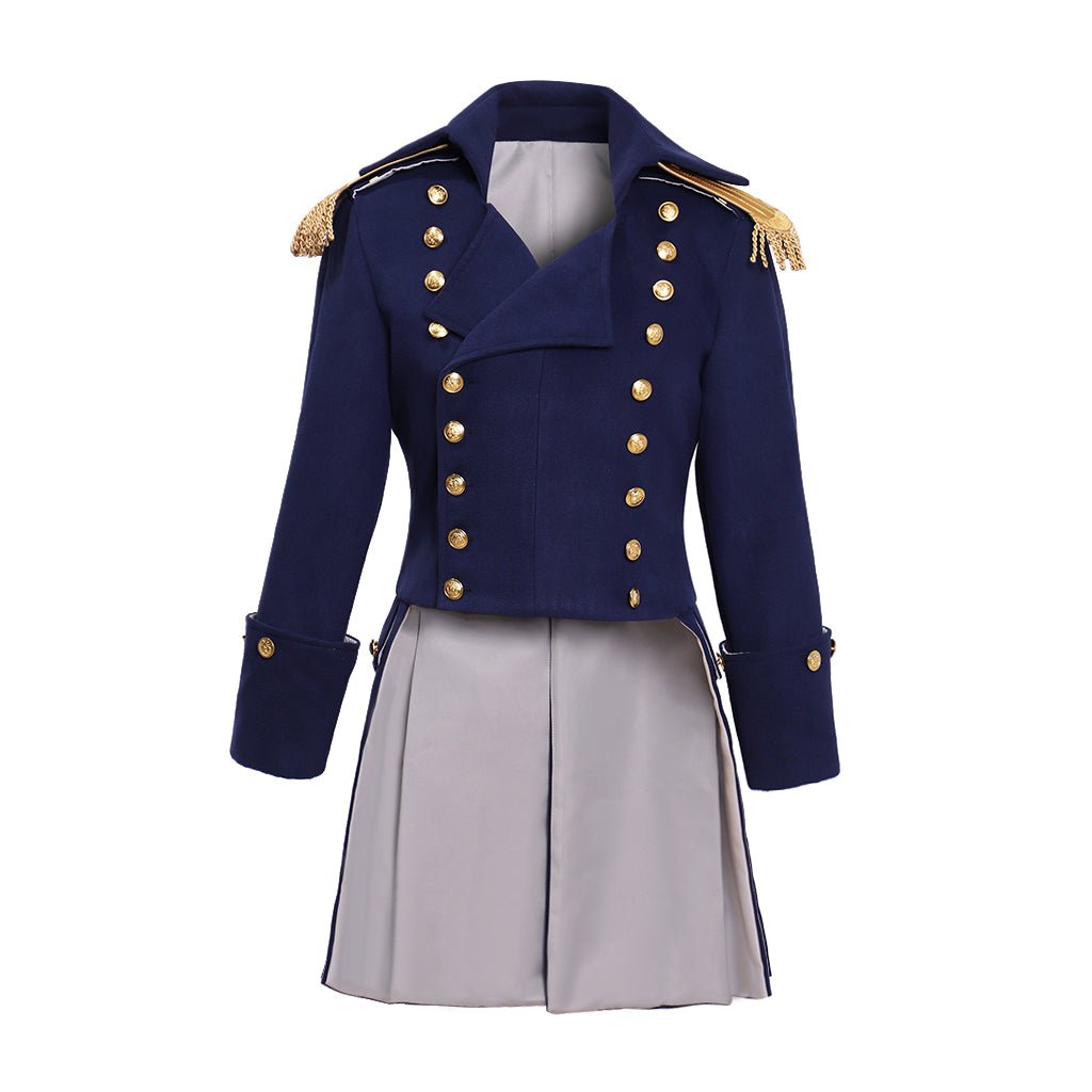 18th Century Royal Military Jacket for Men - Colonial Tuxedo Coat Cosplay Costume - Coscosmos