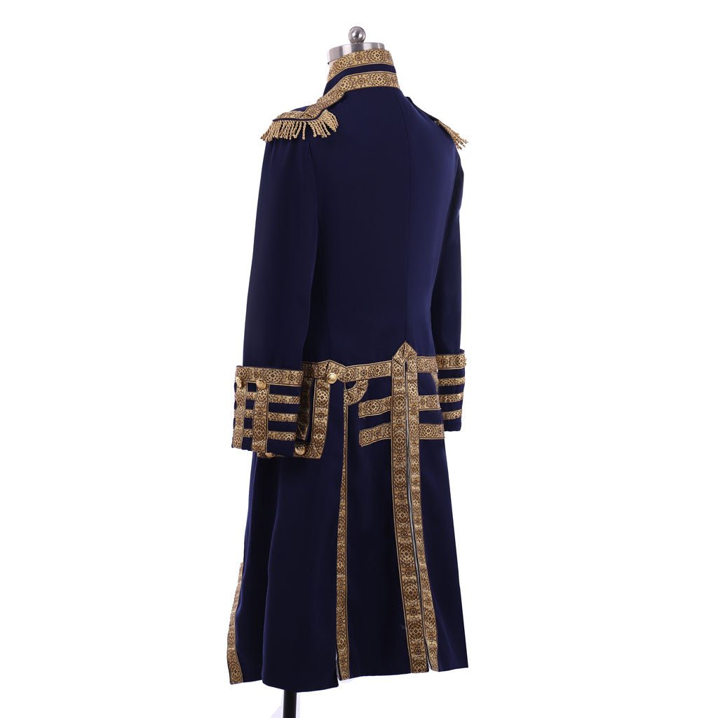 18th Century Royal Military Officer Cosplay Coat - Colonial Uniform Jacket | Coscomos Medieval Series - Coscosmos