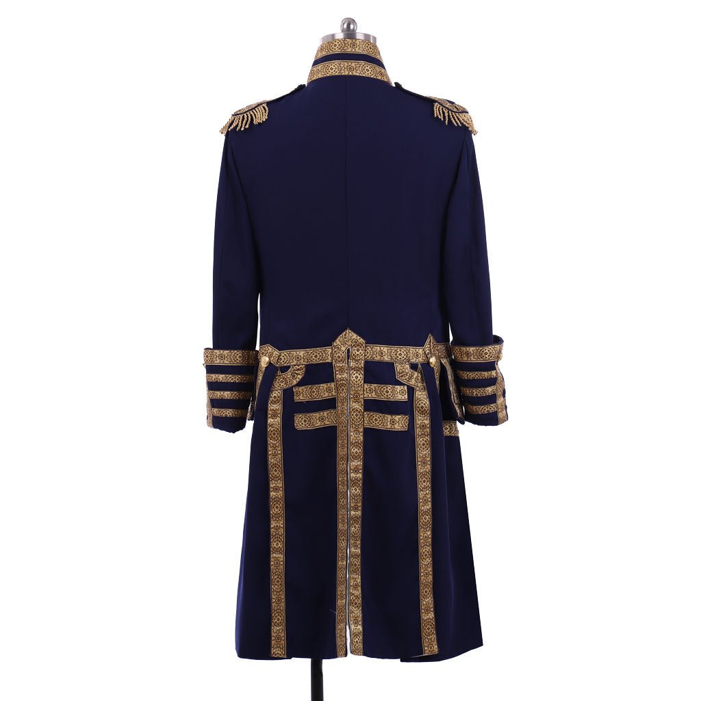 18th Century Royal Military Officer Cosplay Coat - Colonial Uniform Jacket | Coscomos Medieval Series - Coscosmos