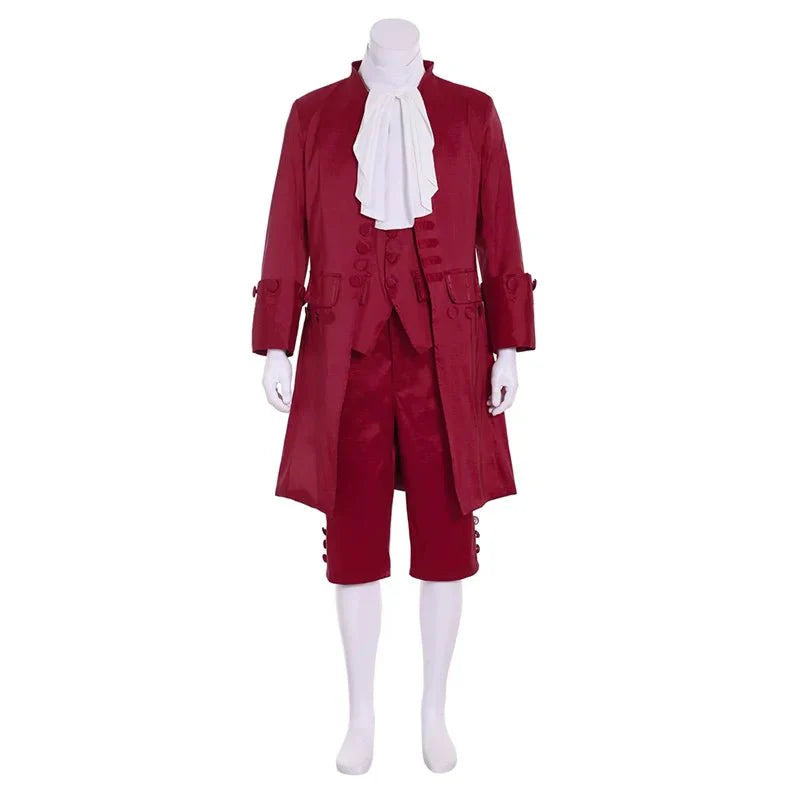 18th Century Royal Prince Court Suit - Men’s Aristocrat Cosplay Costume Full Set | Coscomos Medieval Series - Coscosmos