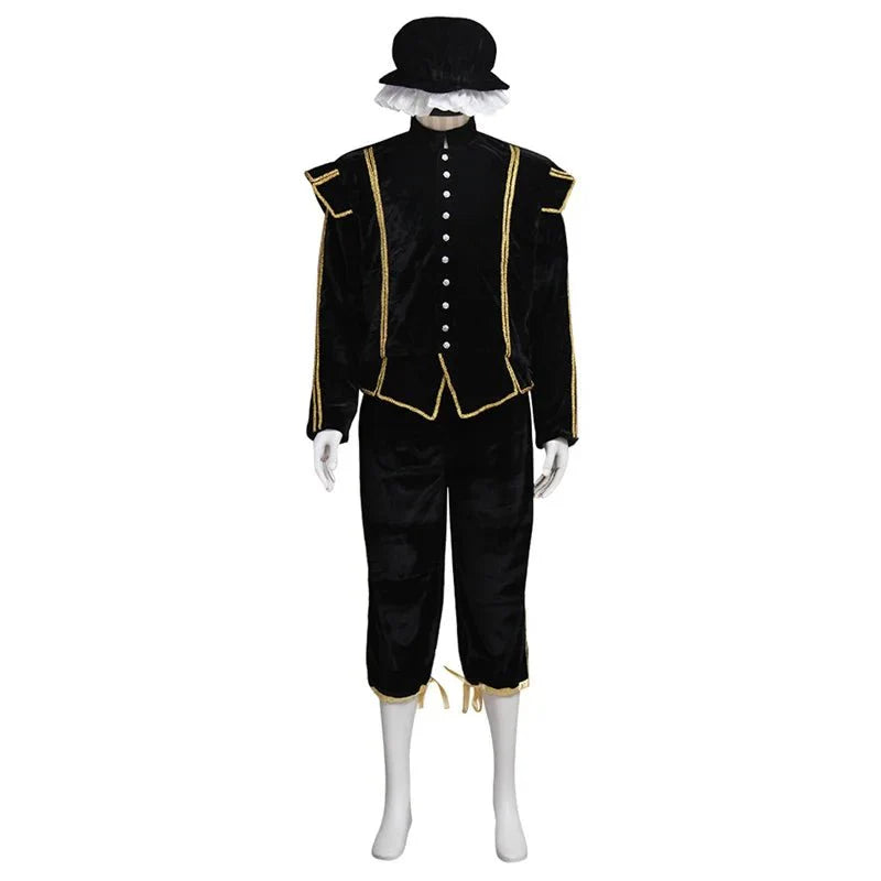 18th Century Tudor Gentleman Rococo Noble Suit - Medieval Men’s Costume | Coscosmos Cosplay Series - Coscosmos