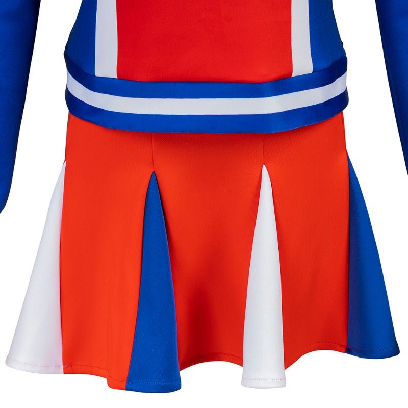 1980s Vintage Cheerleader Costume Dress Set - Hey Mickey Halloween Cosplay - Coscosmos