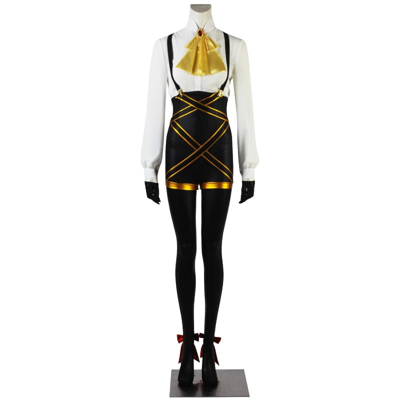 Impresionante conjunto de disfraz de Violetta para cosplay | Serie Halloweez | Perfecto para Halloween y eventos