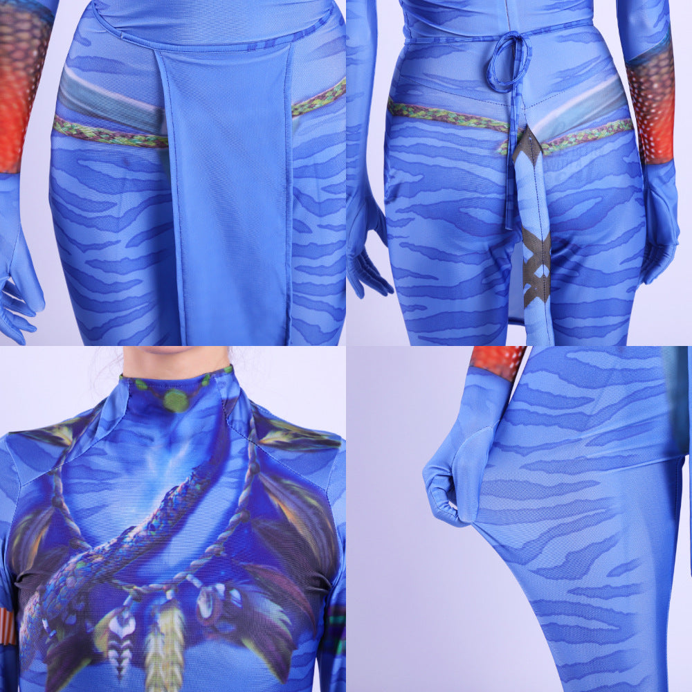 Avatar Na'vi Cosplay Costume for Halloween and Social Performances - Halloweez