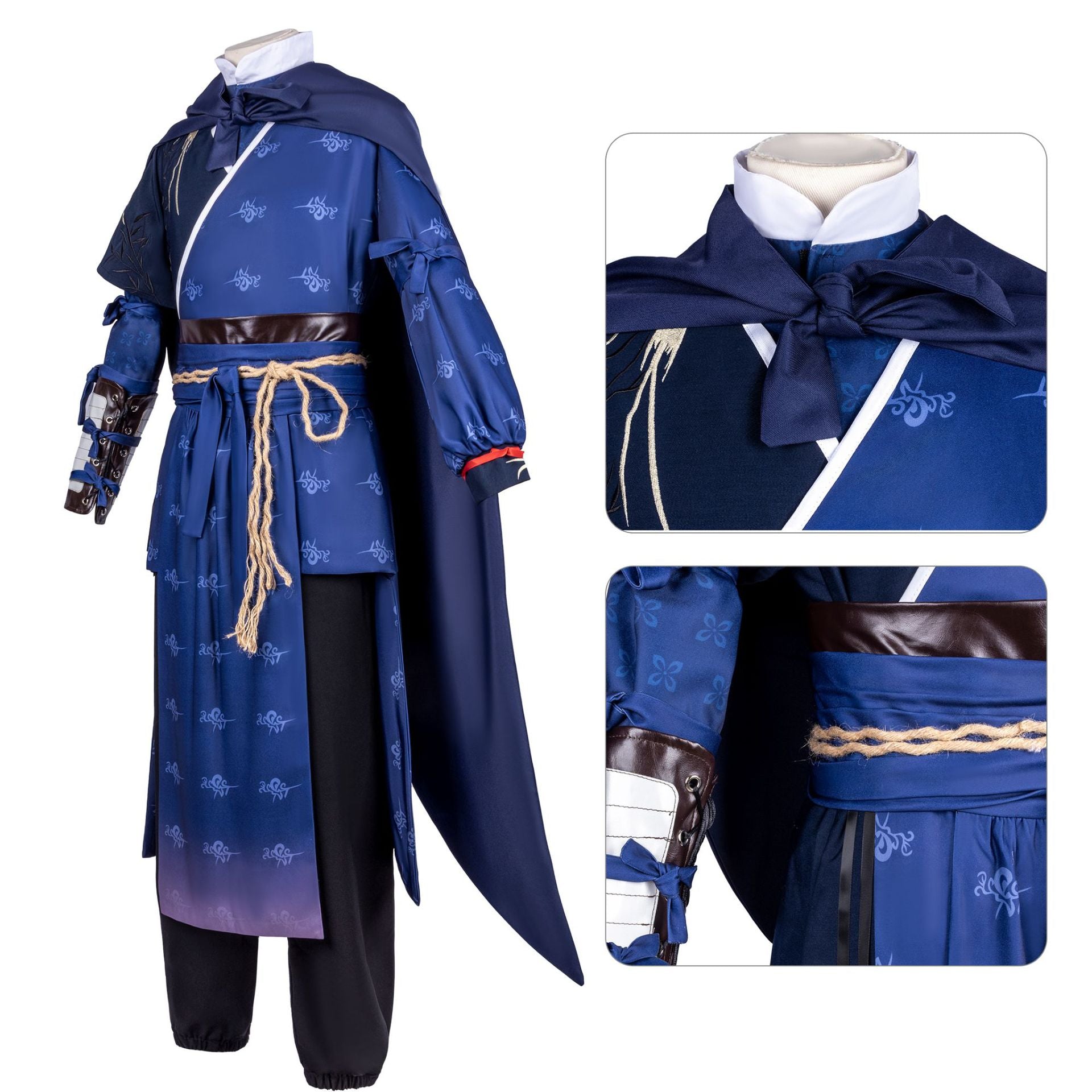 Yanyun Sixteen Tones Jiang Yan Cosplay Costume Full Set 2D Anime Outfit - Halloweez