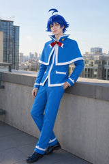 Welcome to Demon School! Iruma-kun Iruma Suzuki Demon School Uniform Cosplay Costume Full Set - Halloweez
