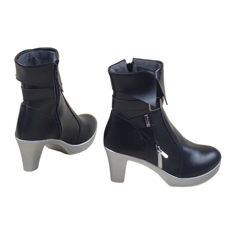 1632 Zenless Zone Zero Miyabi Cosplay Shoes for Anime Conventions and Performances - Halloweez