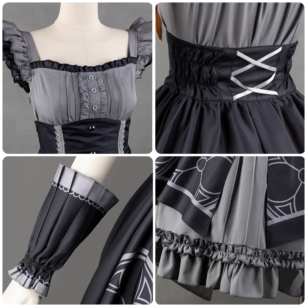 Blue Archive Mary Idol Costume Anime Cosplay Game Dress - Blue Mari - Halloweez