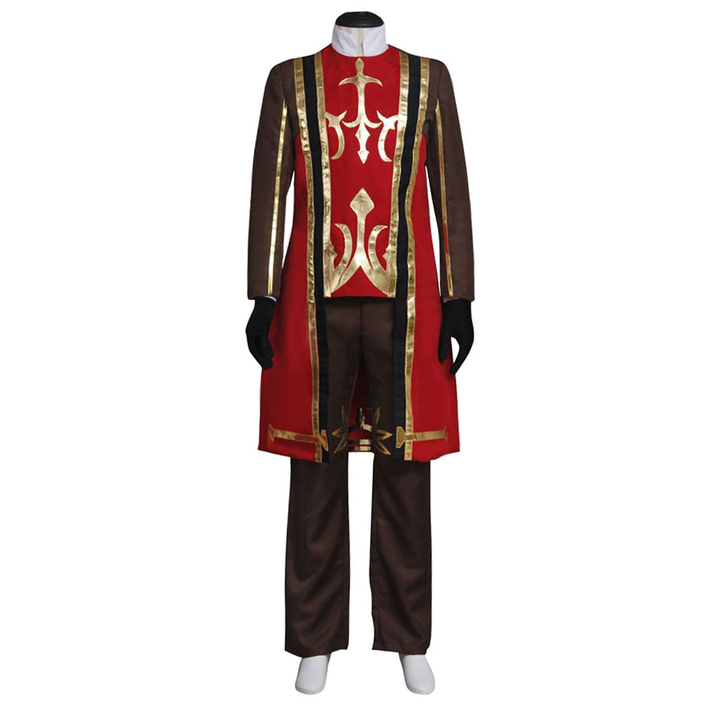 Costume de cosplay du mage rouge de Final Fantasy XI pour Halloween | Série de jeux de cosplay premium