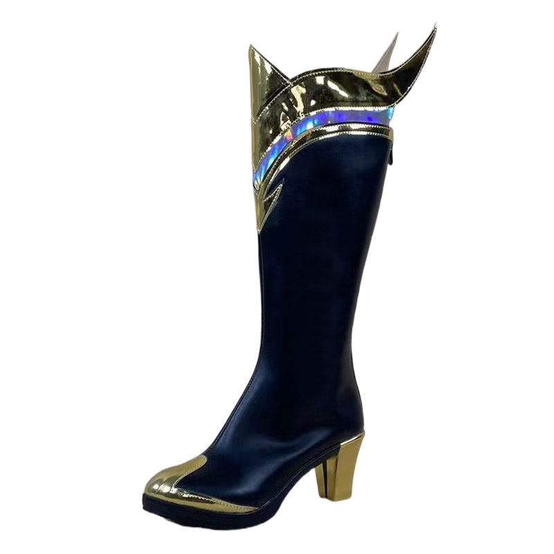 1568 League of Legends Legendary Ahri Cosplay Shoes for Anime Expo and Performance - Halloweez
