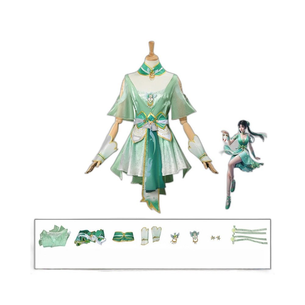 Zhu Xian Bi Yao Cosplay Costume Sexy Female Hanfu Ancient Role Play Game Anime Outfit - Halloweez