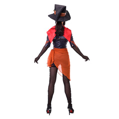 Halloweez Mercy Angela Ziegler Witch Skin Cosplay Costume | Exclusive Game Cosplay Series