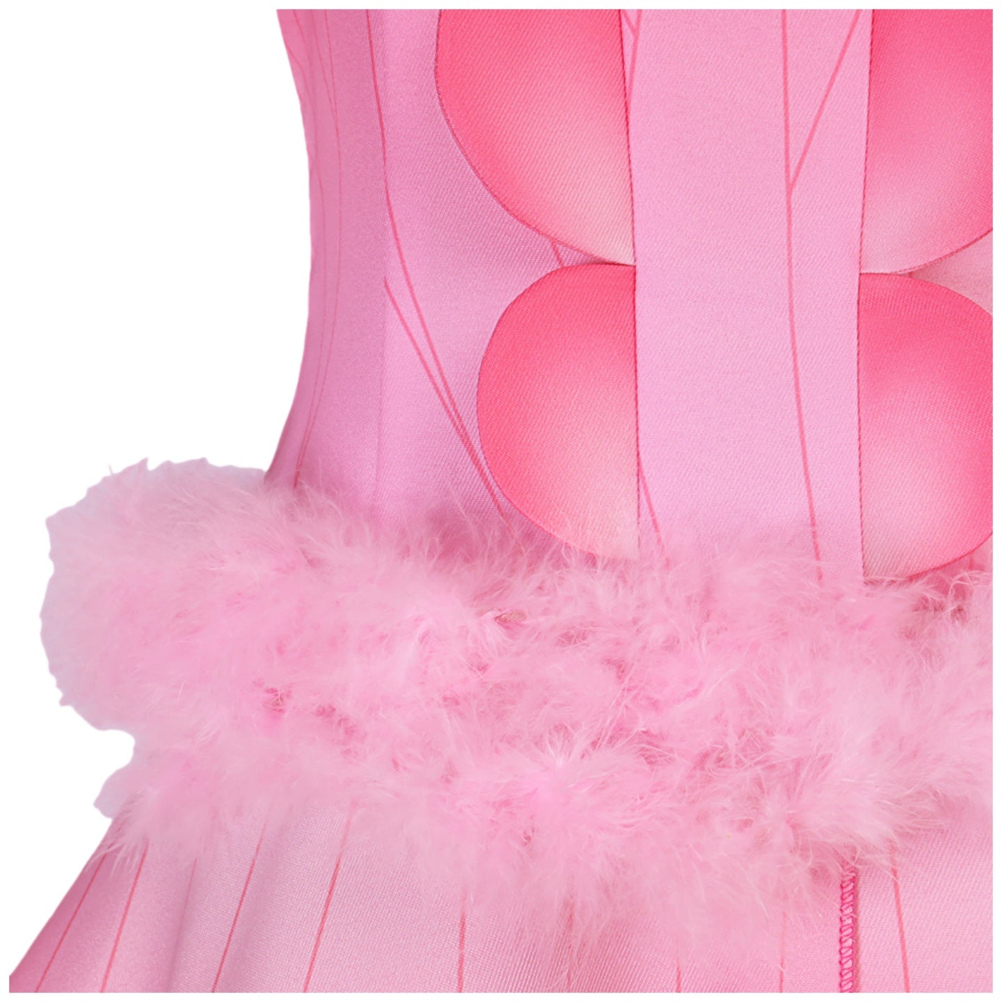 Halloween Fairy Elf Cosplay Costume Pink Dress Flower Petal Adult Kids Performance Outfit - Halloweez