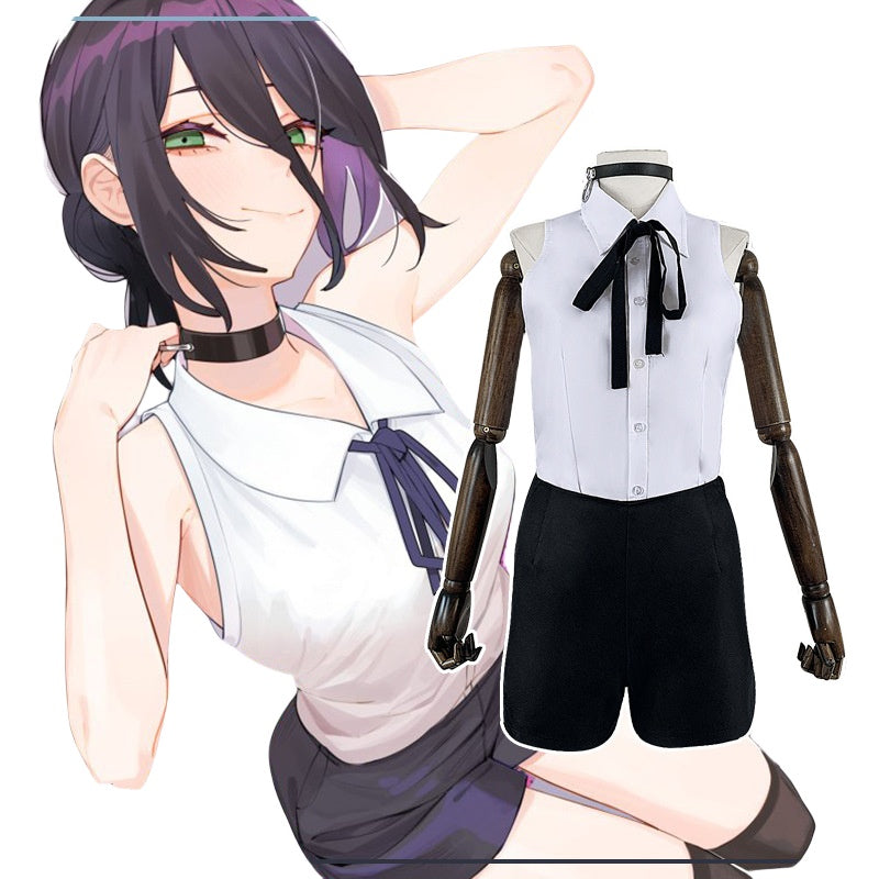 Chainsaw Man Reze the Bomb Devil Cosplay Costume - Halloween Anime Role Play Outfit - Halloweez