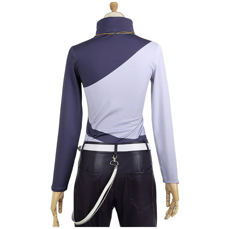 Virtual Idol Nijisanji Suit VTuber Fuwa Minato Cosplay Costume Set - Halloweez