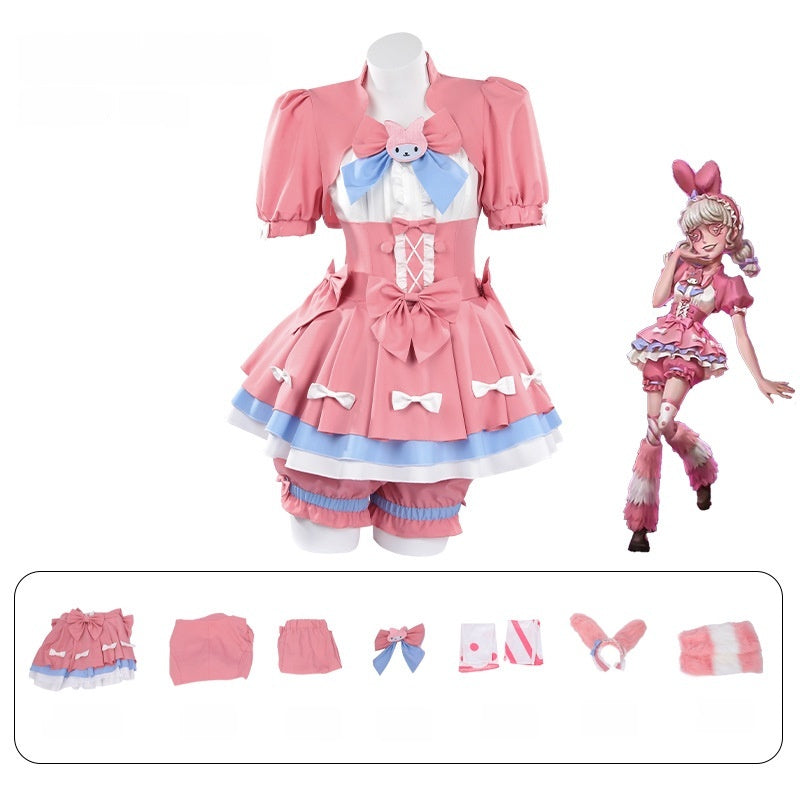 Fifth Personality Cosplay Sanrio Superstar Collaboration Cheerleader Costume for Identity V Game - Halloweez