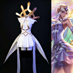 League of Legends Lux Elementalist Cosplay Costume Custom‑Made for Halloween Conventions