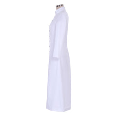 Elegant Woman Priest Cosplay Costume – Custom Long Pastor Uniform for Halloween & Carnival