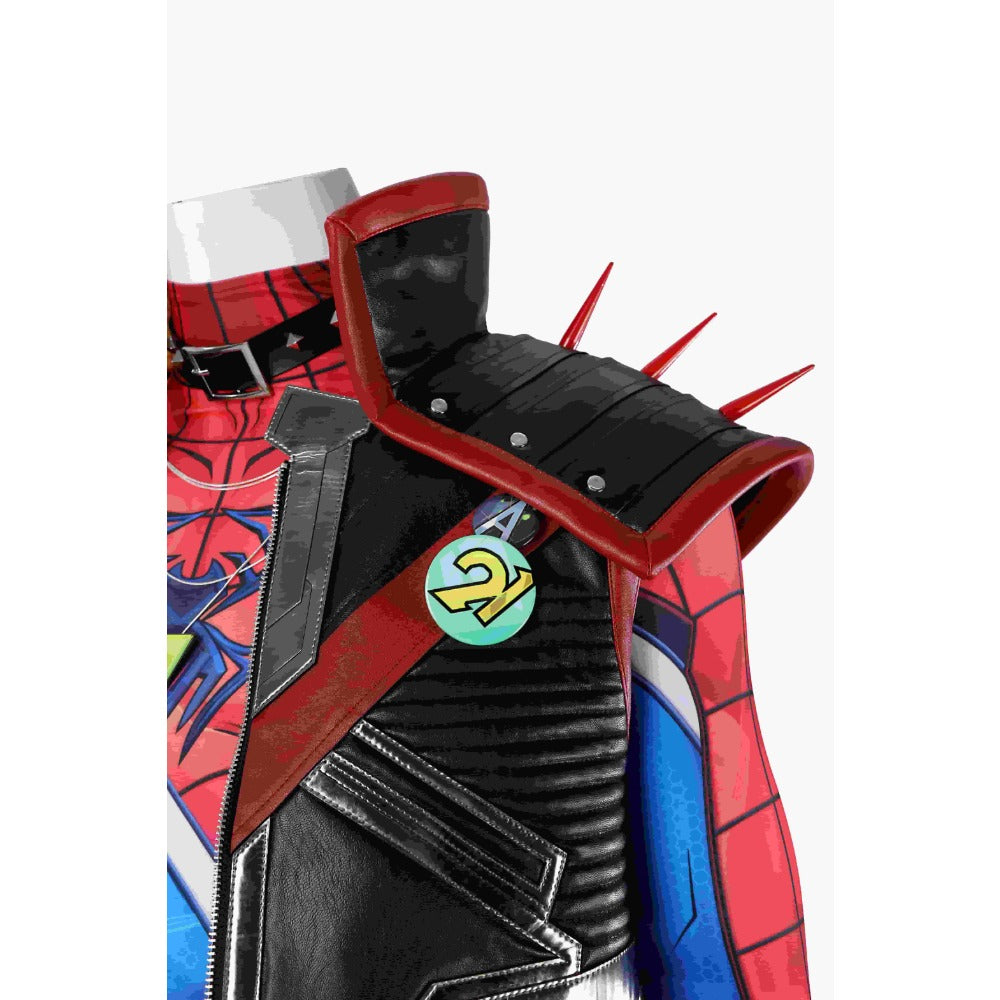 Marvel Rivals Spider-Man Punk 2099 Cosplay Costume - Premium Quality Game Character Outfit - Halloweez