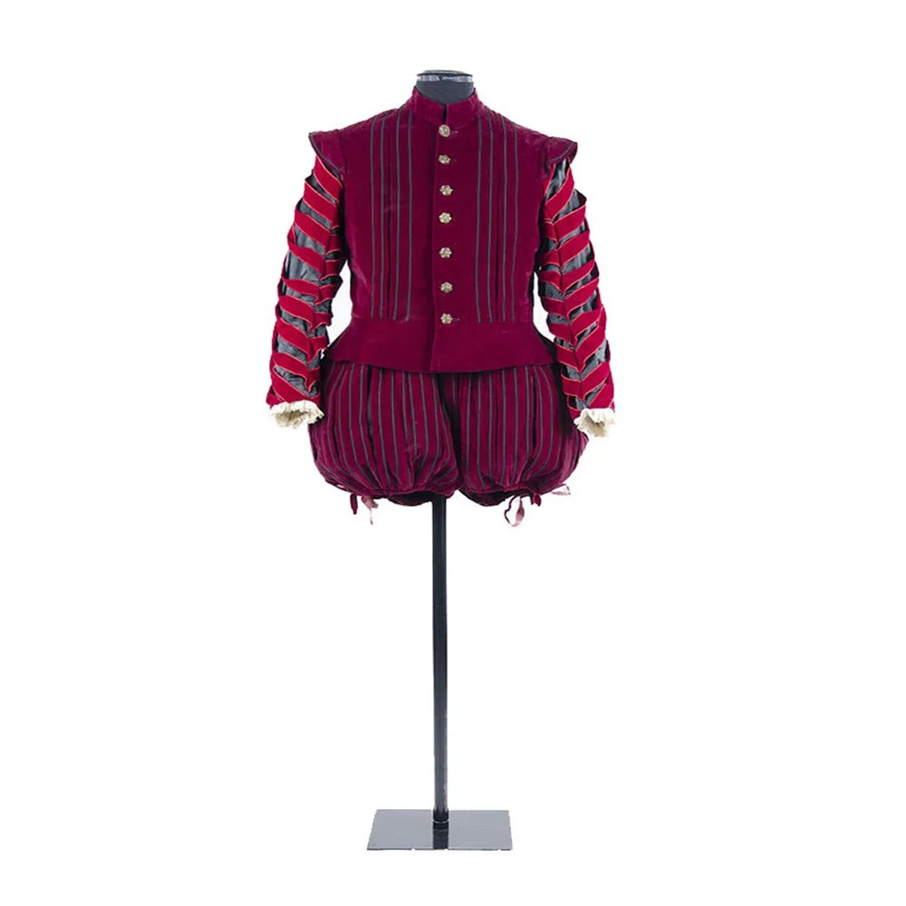 Royal Elegance: Custom Medieval Renaissance King Costume | Halloweez - Halloweez