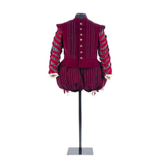Royal Elegance: Custom Medieval Renaissance King Costume | Halloweez - Halloweez