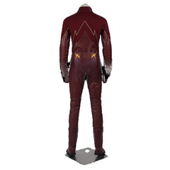 The Flash Season 2 Barry Allen Full Cosplay Costume Suit with Embroidered Logo