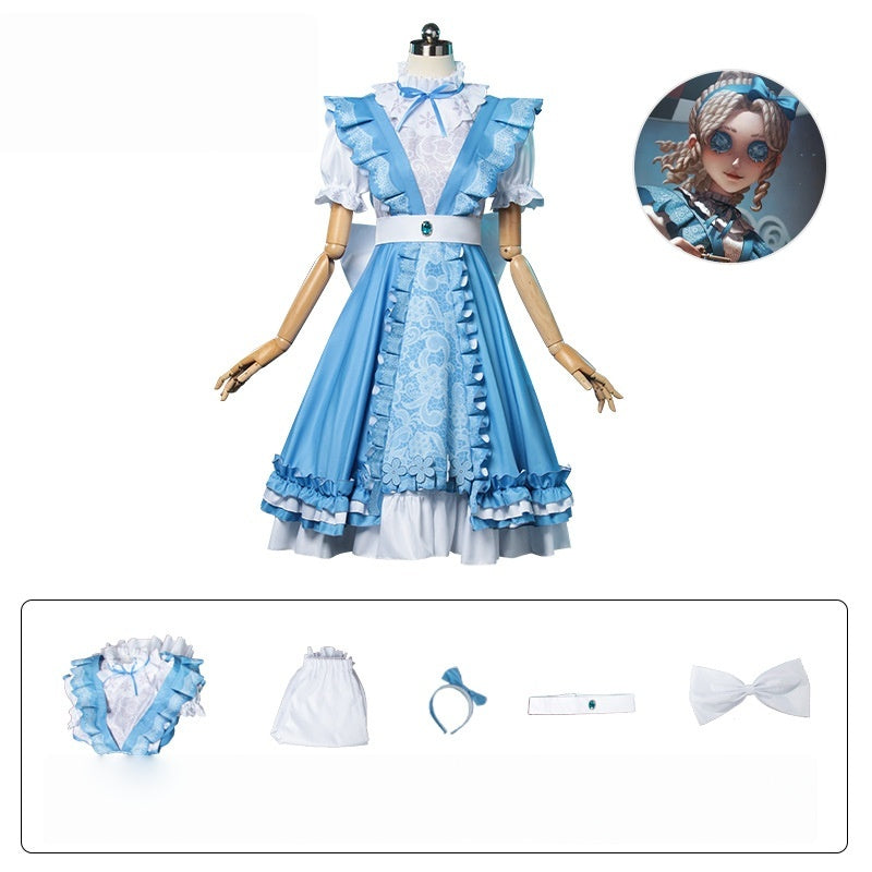 Fifth Personality Cosplay Costume Reporter's Interpretation of Star Dream Alice - Identity V Game Outfit - Halloweez