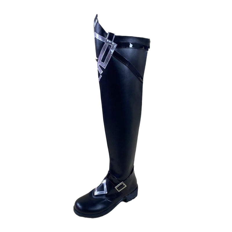 1858 Genshin Impact Capitano Cosplay Shoes for Anime Expo Performance - Halloweez