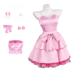 Alien Stage Sua Cosplay, Custom White Dress for Halloween & Comic Con Roleplay