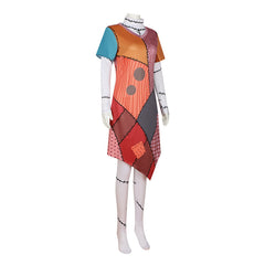 The Nightmare Before Christmas Sally Skellington Cosplay Costume for Halloween and Stage Performance