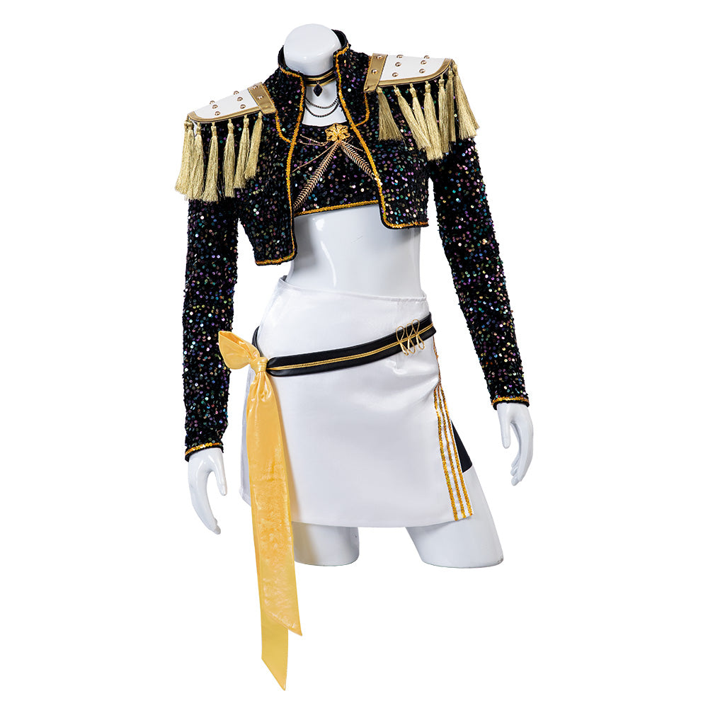 Demon Hunter Girls Mira Cosplay Costume for Music Performance - Halloweez