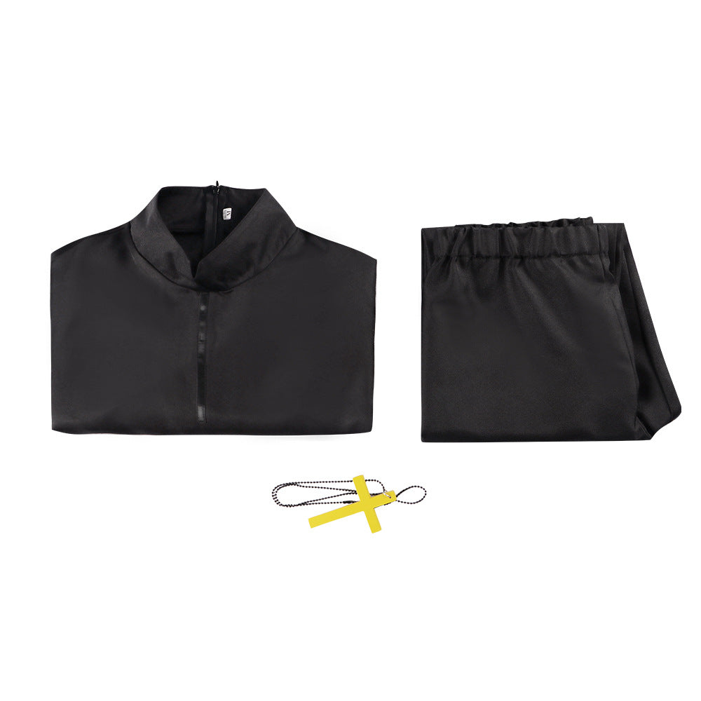 White Maiden and Black Priest Laurence Cosplay Costume - Bloodborne Anime Role-Playing Outfit for Halloween - Halloweez