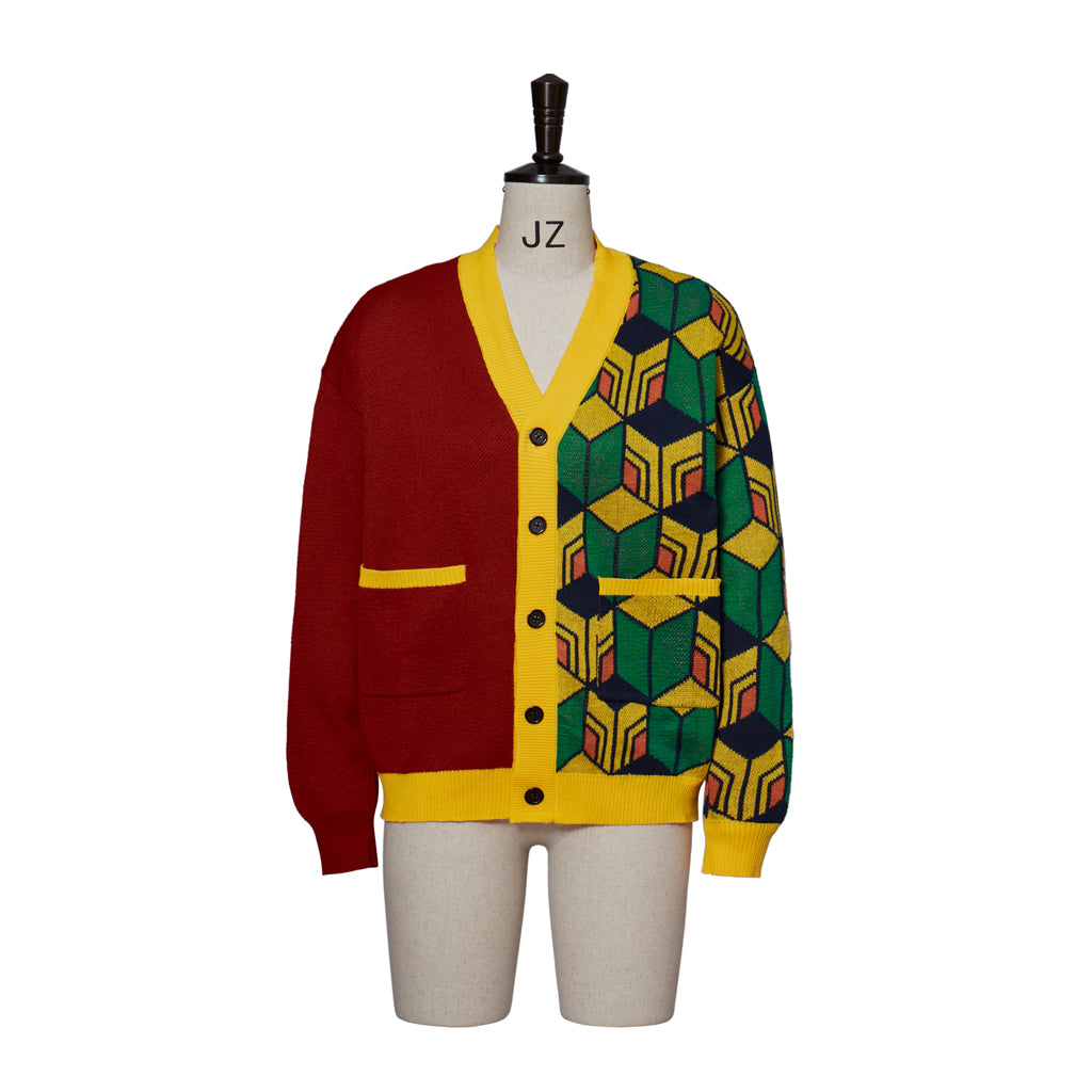 Kamado Tanjirou Cosplay Sweater: Unisex V-Neck Cardigan