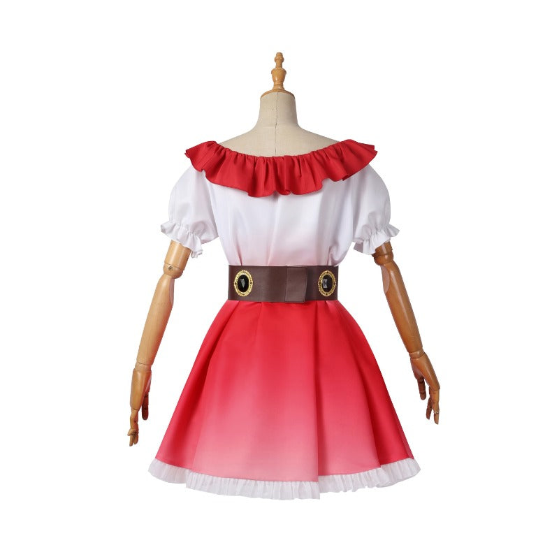 Halloweez Hoshino Ai Cosplay Costume - Complete Set with Skirt and Headwear