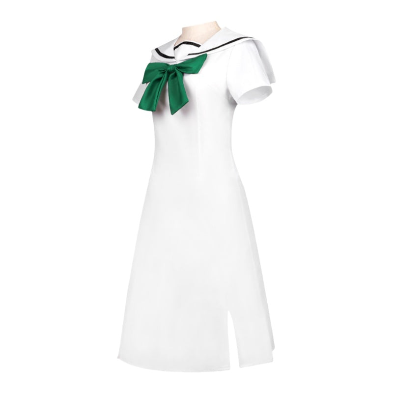 Cardcaptor Sakura Cosplay Costume Anime Clothes White Dress Sakura Cosplay Clothing Sailor Suit - Halloweez