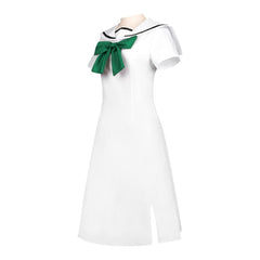 Cardcaptor Sakura Cosplay Costume Anime Clothes White Dress Sakura Cosplay Clothing Sailor Suit - Halloweez