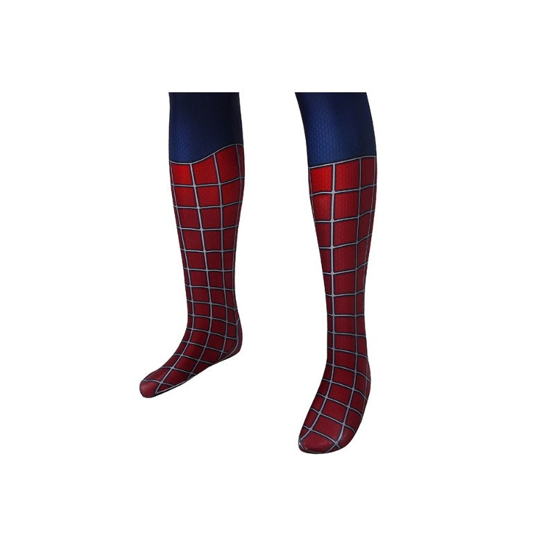 Halloweez Spider-Man Tobey Maguire Cosplay Zentai Jumpsuit