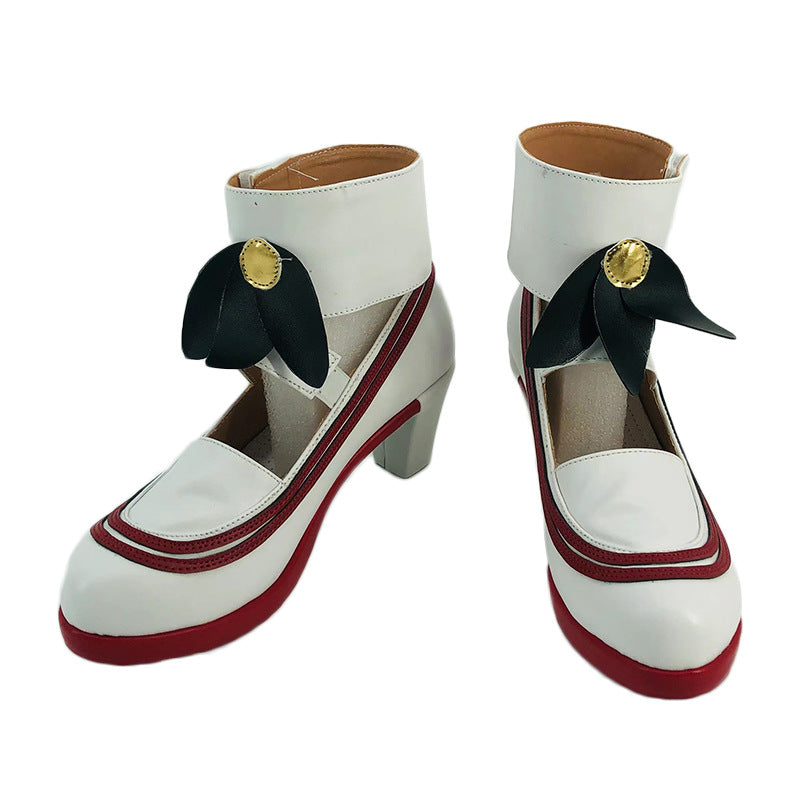 Project Moon Library of Ruina Angela Cosplay Shoes - Authentic Anime Game Footwear - Halloweez