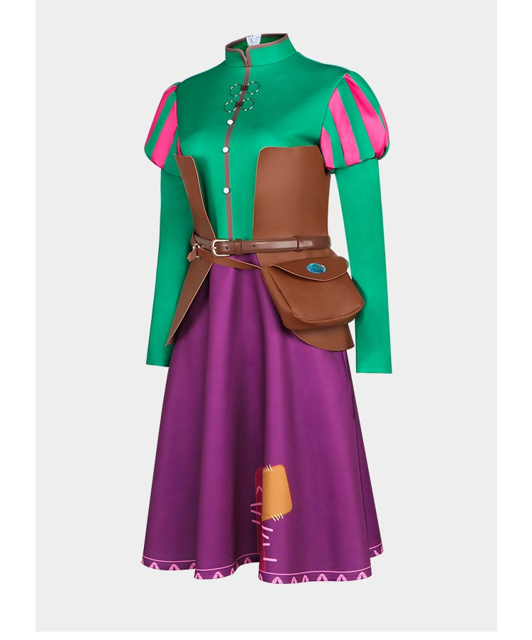Three Wishes for Cinderella Cosplay Costume Full Set Outfit - Halloweez